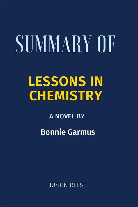 lessons in chemistry goodreads|plot summary lessons in chemistry.